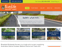 Tablet Screenshot of bluedale.com.au